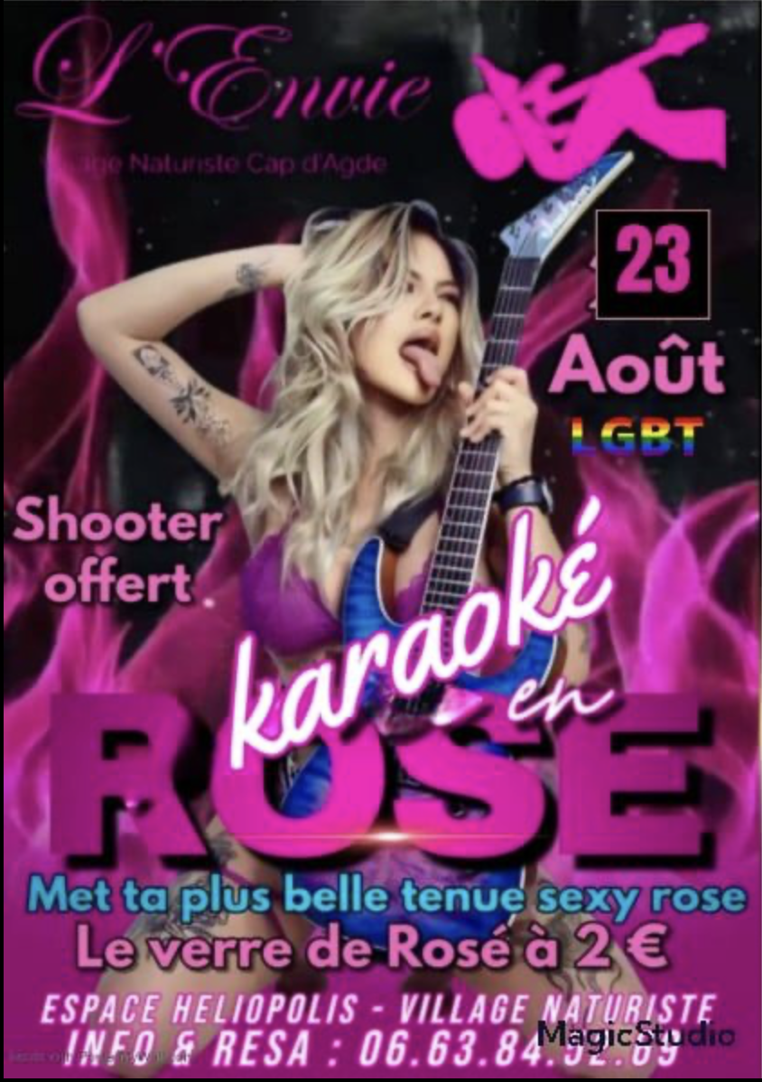 Visuel de l'événement Soirée “La Vie en Rose” au Cap d'Agde