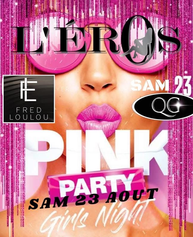 Visuel de l'événement Party Girls Night au Cap d'Agde