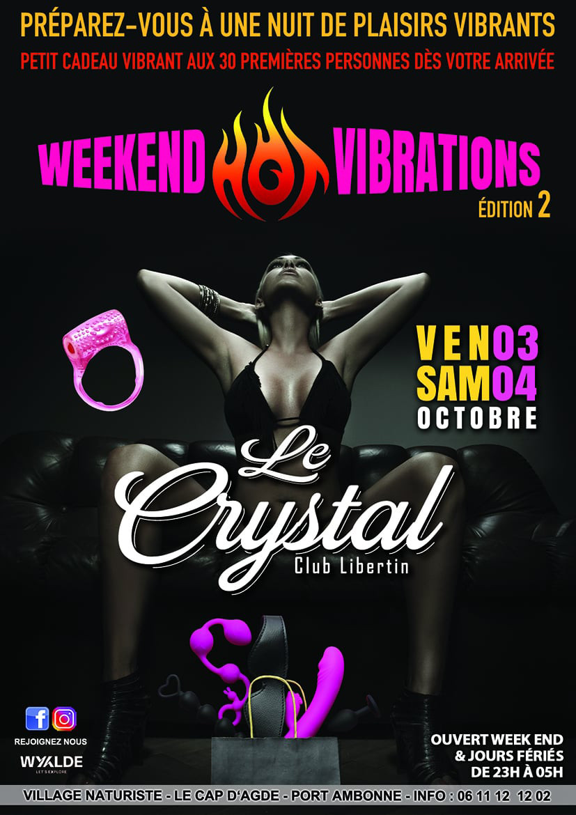 Visuel de l'événement Week-end Vibrations au Cap d'Agde