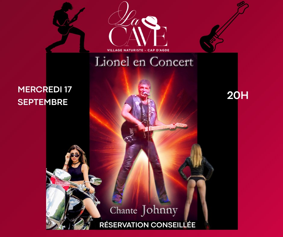 Visuel de l'événement Concert Live à La Cave au Cap d'Agde