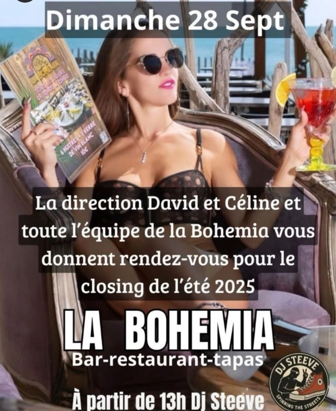 Visuel de l'événement Closing été 2025 au Cap d'Agde