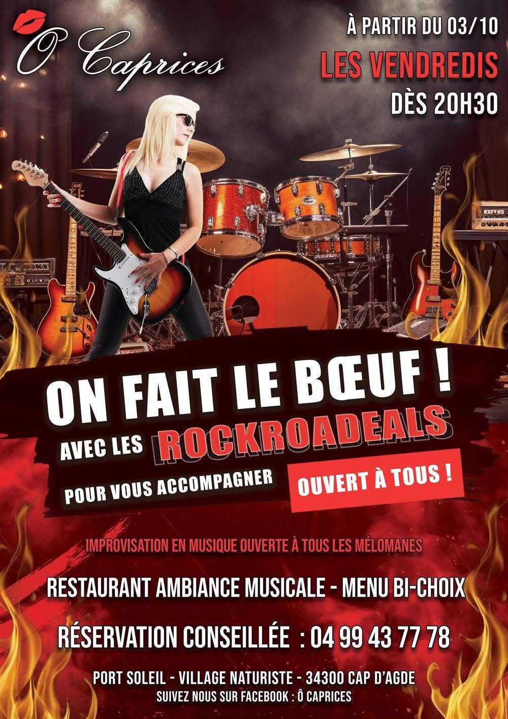 Visuel de l'événement Music live du Vendredi au Cap d'Agde