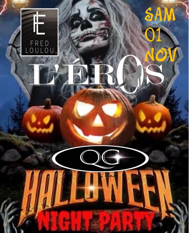Visuel de l'événement Halloween night party au Cap d'Agde
