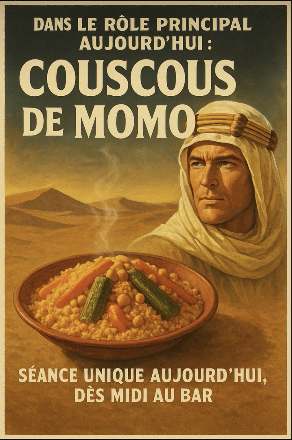 Visuel de l'événement Couscous Royal au Cap d'Agde