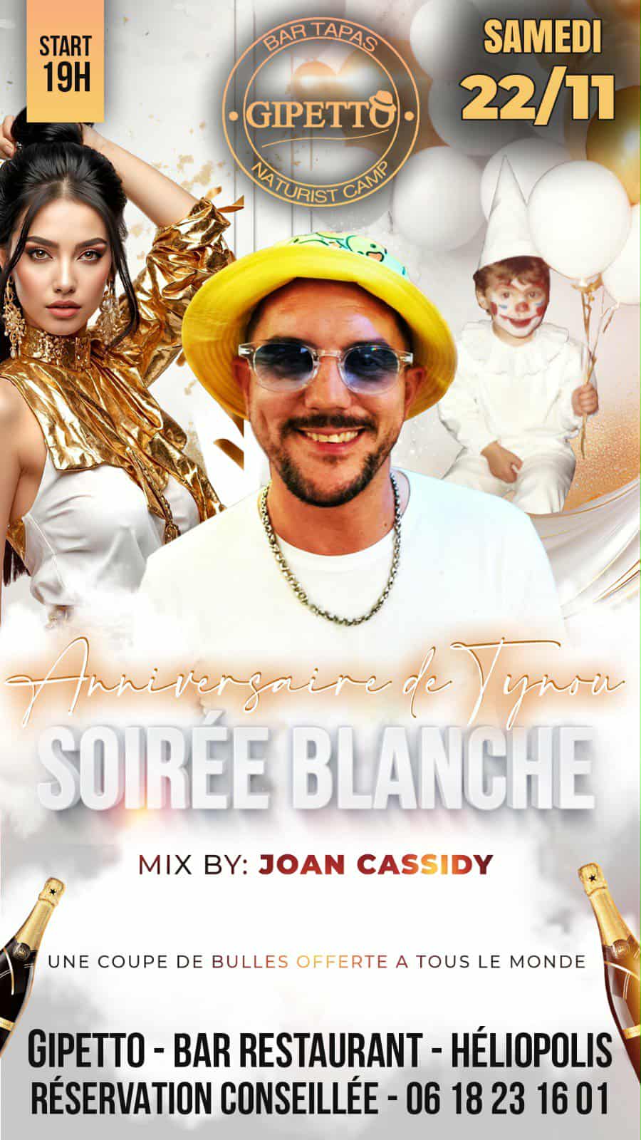 Visuel de l'événement Anniversaire du Boss au Cap d'Agde
