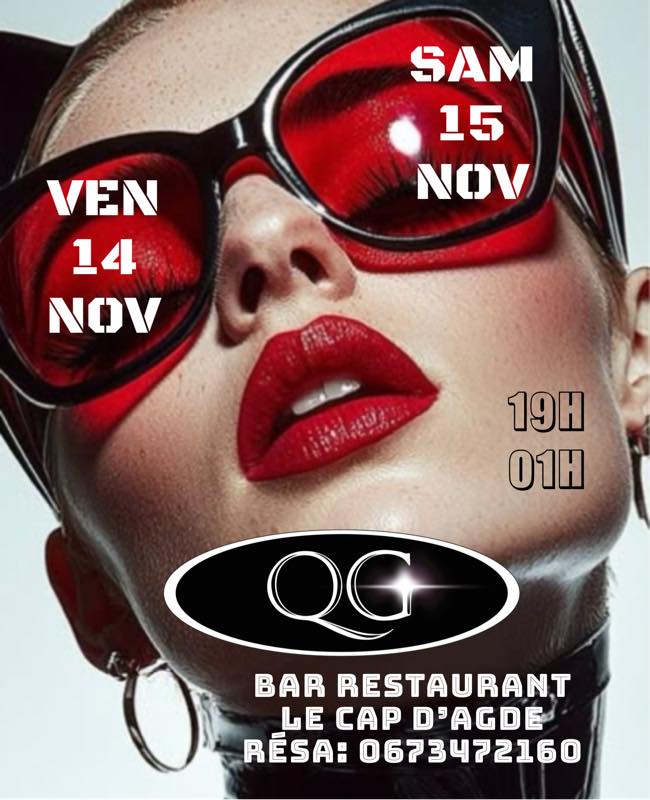 Visuel de l'événement Qui va au QG finit à L’Éros ! au Cap d'Agde