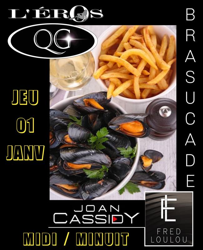 Visuel de l'événement Journée Brasucade au QG – Eros au Cap d'Agde