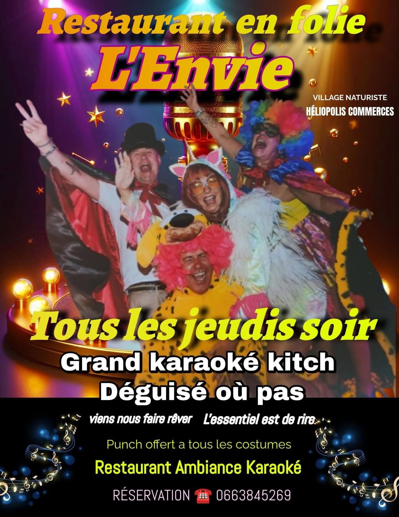 Visuel de l'événement Soirée kitch au Cap d'Agde