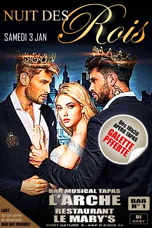 Visuel de l'événement Nuit des rois au Cap d'Agde