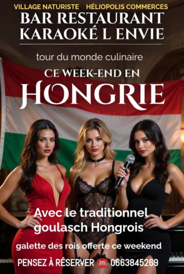 Visuel de l'événement Cap sur la Hongrie au Cap d'Agde