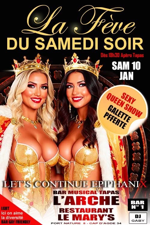 Visuel de l'événement Sexy Queen Show au Cap d'Agde