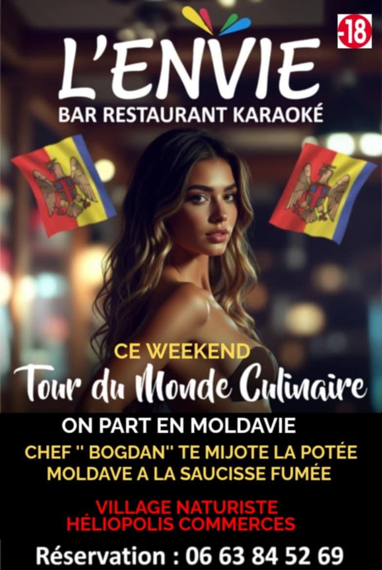 Visuel de l'événement Tour du monde culinaire en Moldavie au Cap d'Agde