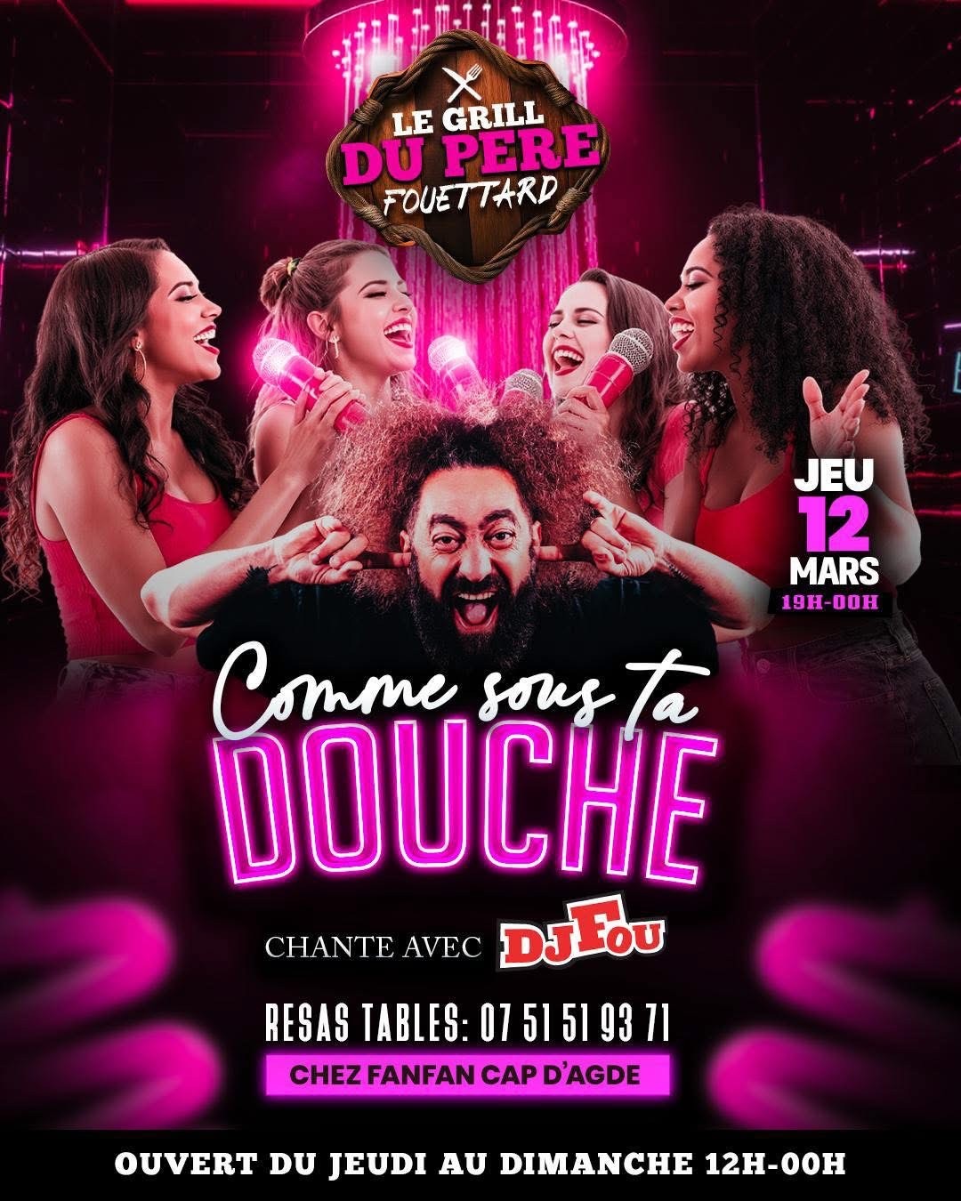 Visuel de l'événement Le grill du père fouettard au Cap d'Agde