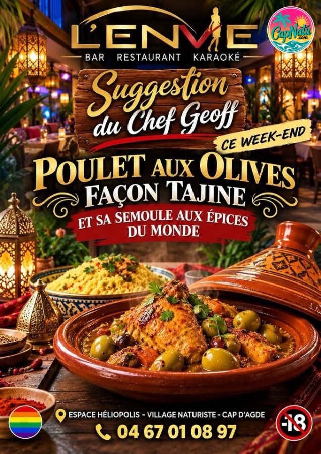 CE WEEK-END À L’ENVIE : LA SUGGESTION DU CHEF GEOFF ! ✨🍽️