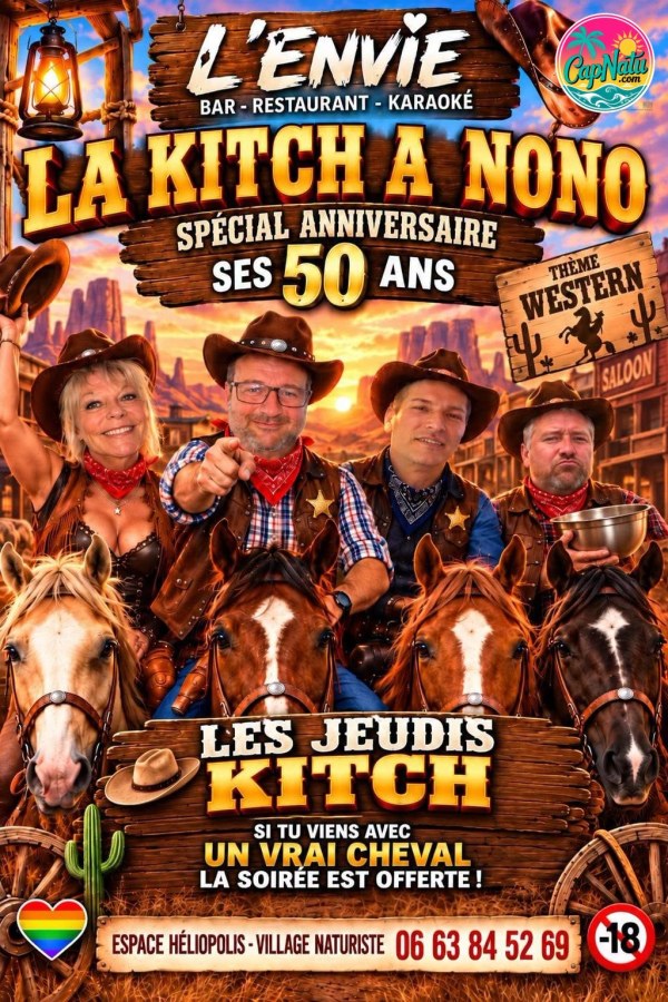 LA KITCH À NONO : 50 ANS, ÇA SE FÊTE !