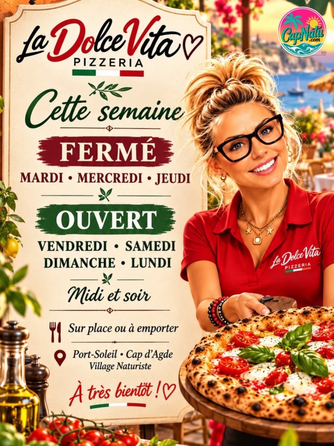 UNE ENVIE DE PIZZA ? RENDEZ-VOUS À LA DOLCE VITA !