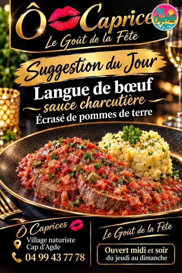 Une envie de cuisine traditionnelle ? Direction Ô Caprices !