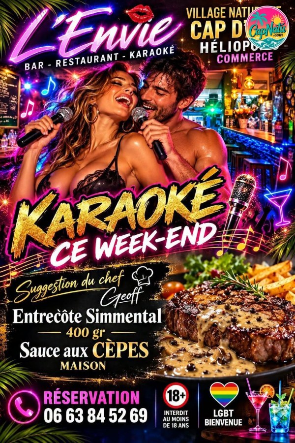 Ce week-end, donnez de la voix à L’Envie !