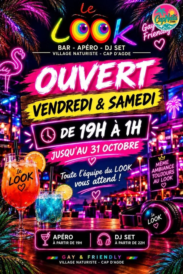 LE WEEK-END SE VIT AU LOOK !