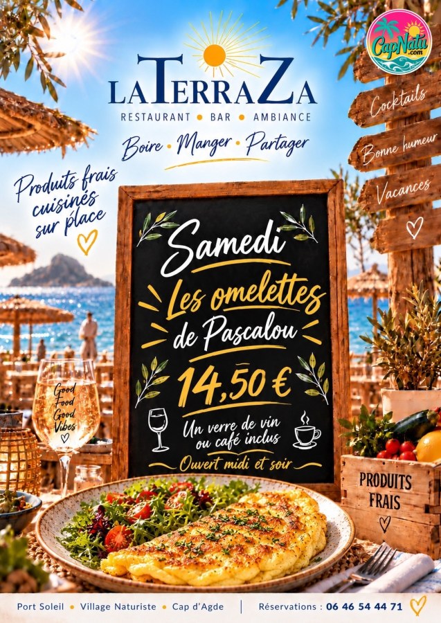 SAMEDI, PLACE AUX OMELETTES DE PASCALOU !