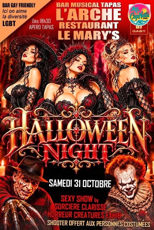 HALLOWEEN NIGHT À L’ARCHE – LE MARY’S