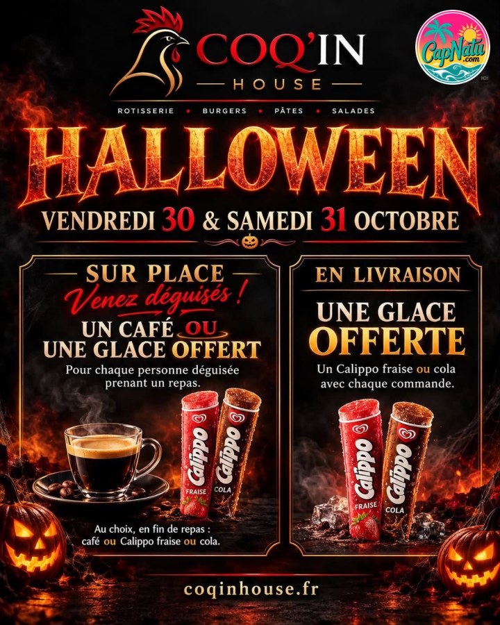 UN HALLOWEEN TERRIBLEMENT GOURMAND CHEZ COQ’IN HOUSE !