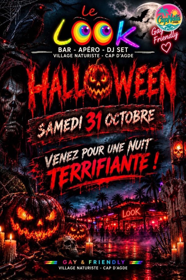 HALLOWEEN AU LOOK : UNE NUIT TERRIFIANTE VOUS ATTEND !