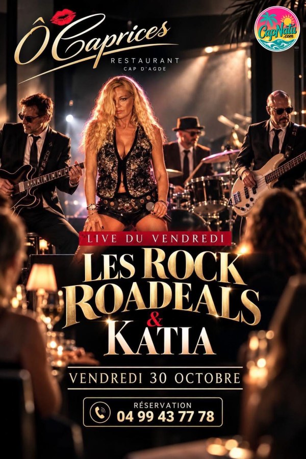 CE VENDREDI, LE ROCK S'INVITE CHEZ Ô CAPRICES !