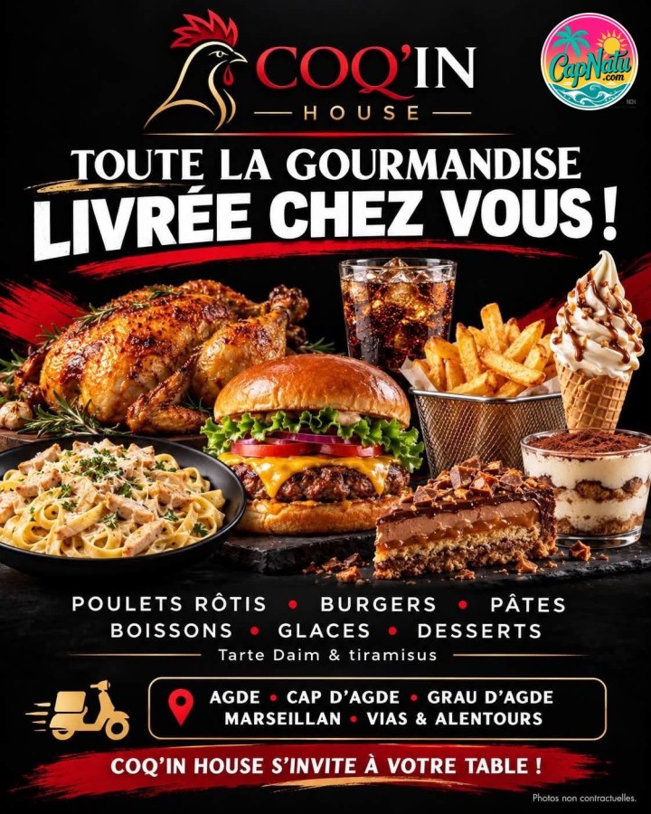 COQ’IN HOUSE DÉBARQUE CHEZ VOUS !