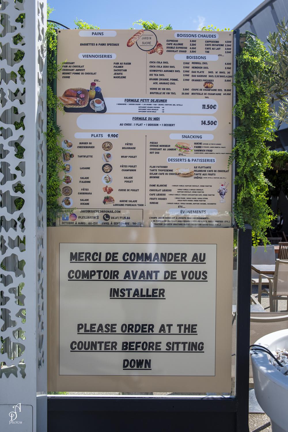 Photo de JARDIN SUCRÉ & JARDIN S PIZZA